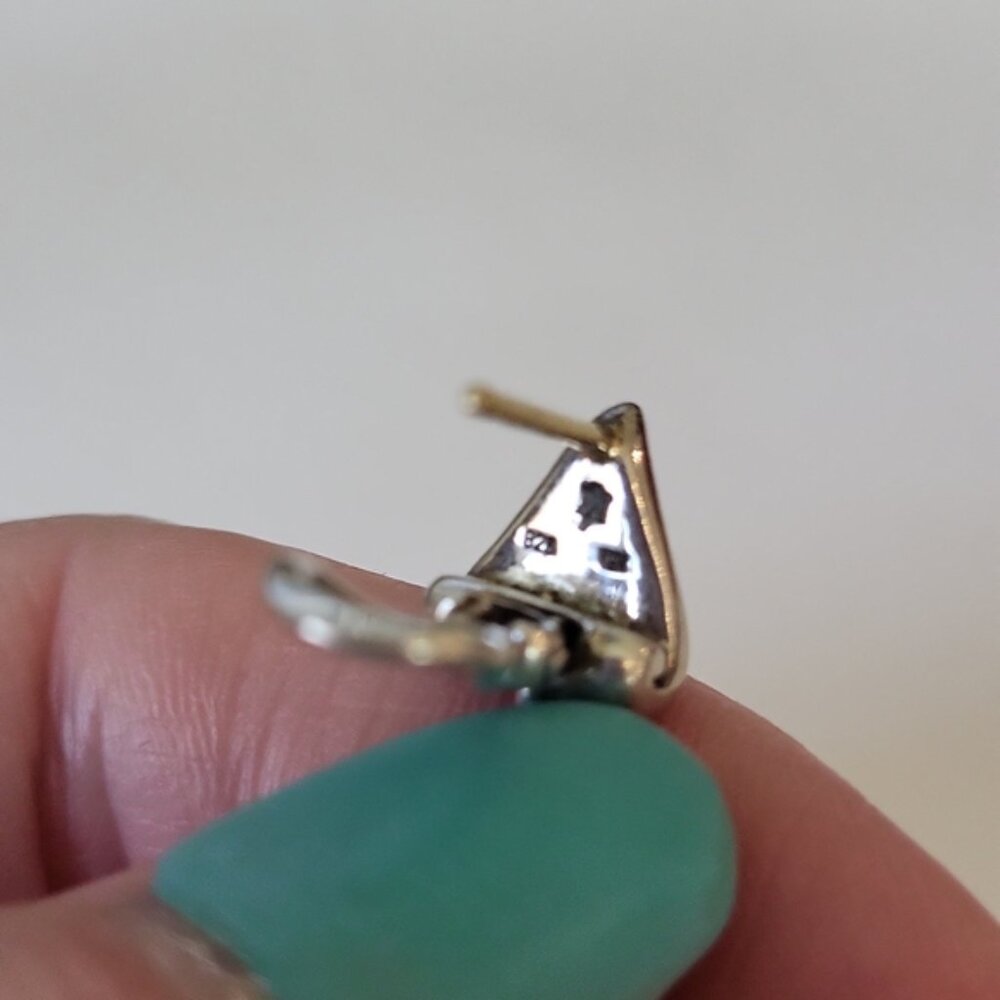 John Hardy Blue Topaz Earrings - Picture 8 of 9
